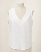 top Yaiza blanco para mujer, vista adicional