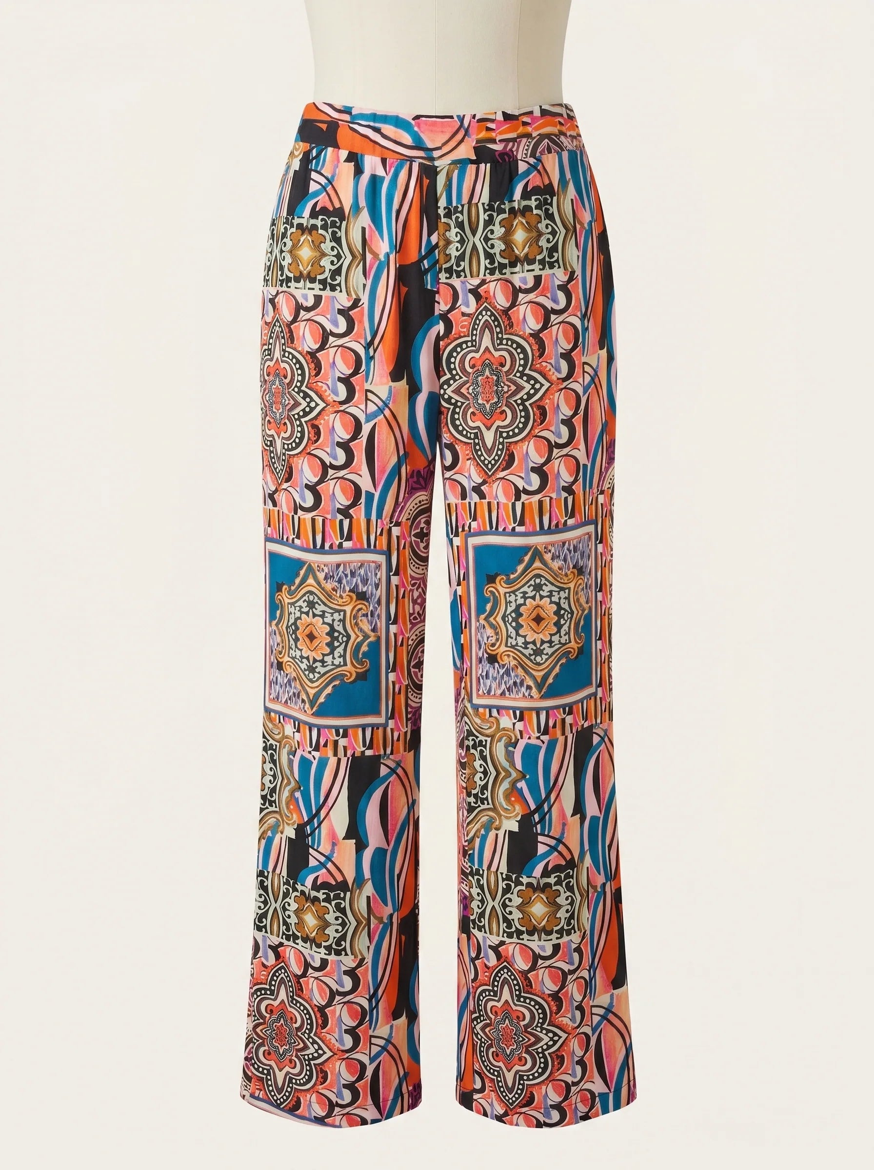 pantalón Marieta estampado para mujer, vista adicional