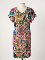 vestido Chloe estampado para mujer, vista adicional