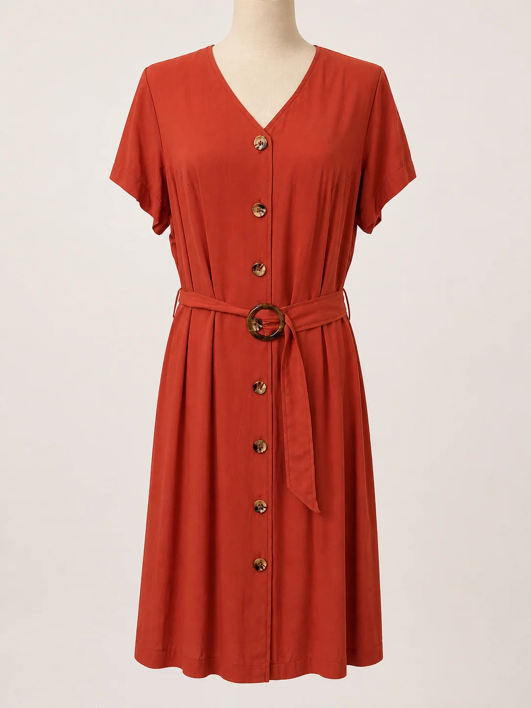 vestido Eva camisero para mujer, vista adicional