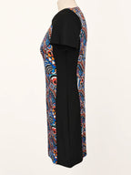 vestido Kira estampado africano para mujer, vista adicional