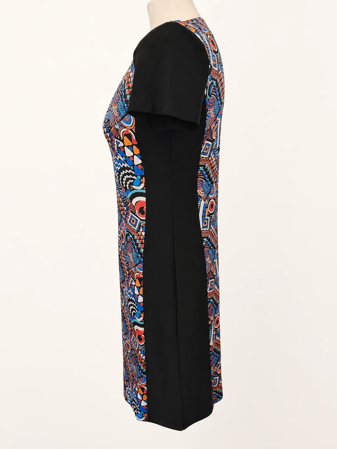 vestido Kira estampado africano para mujer, vista adicional