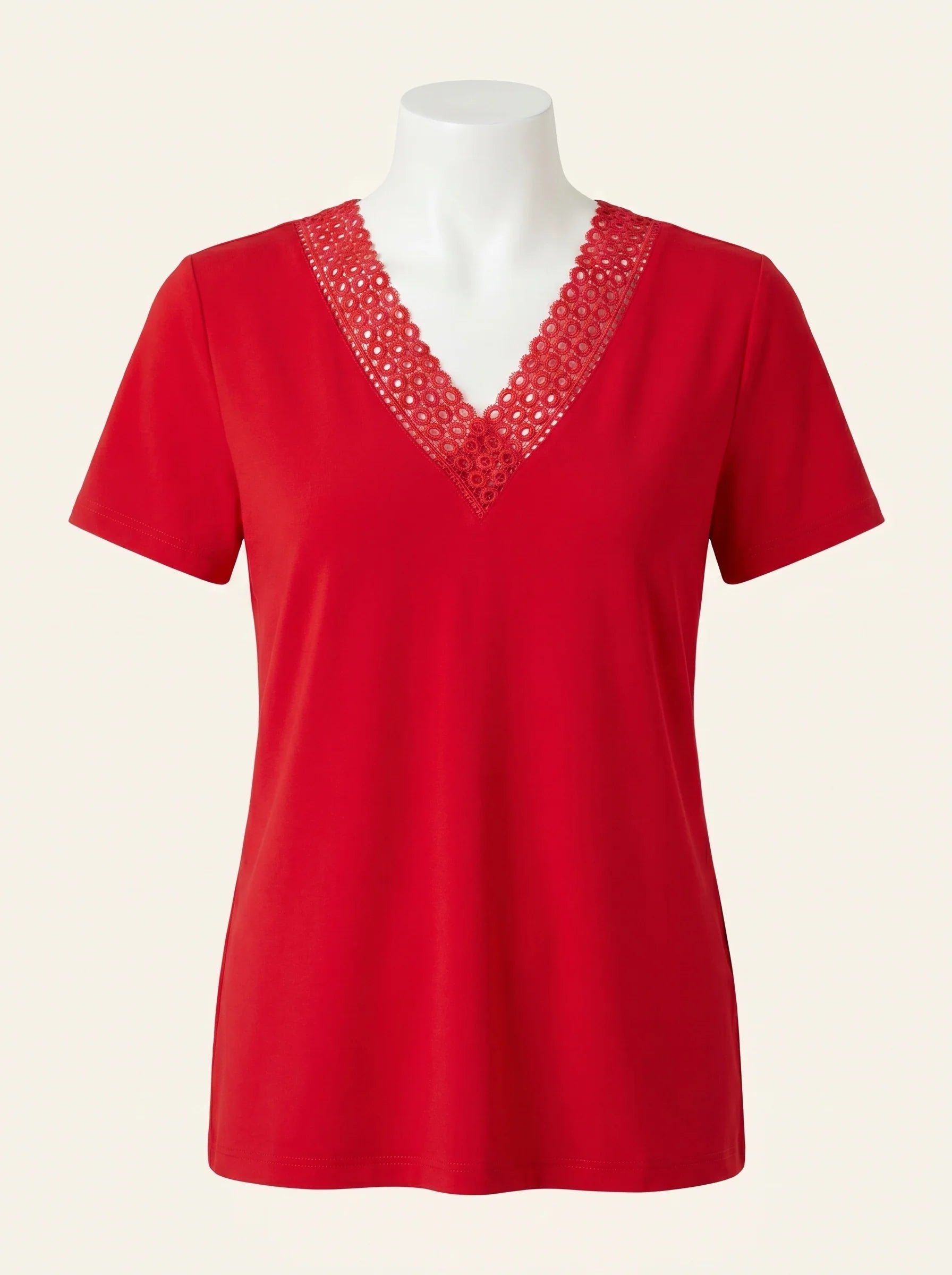 top rojo Belinda para mujer, vista adicional