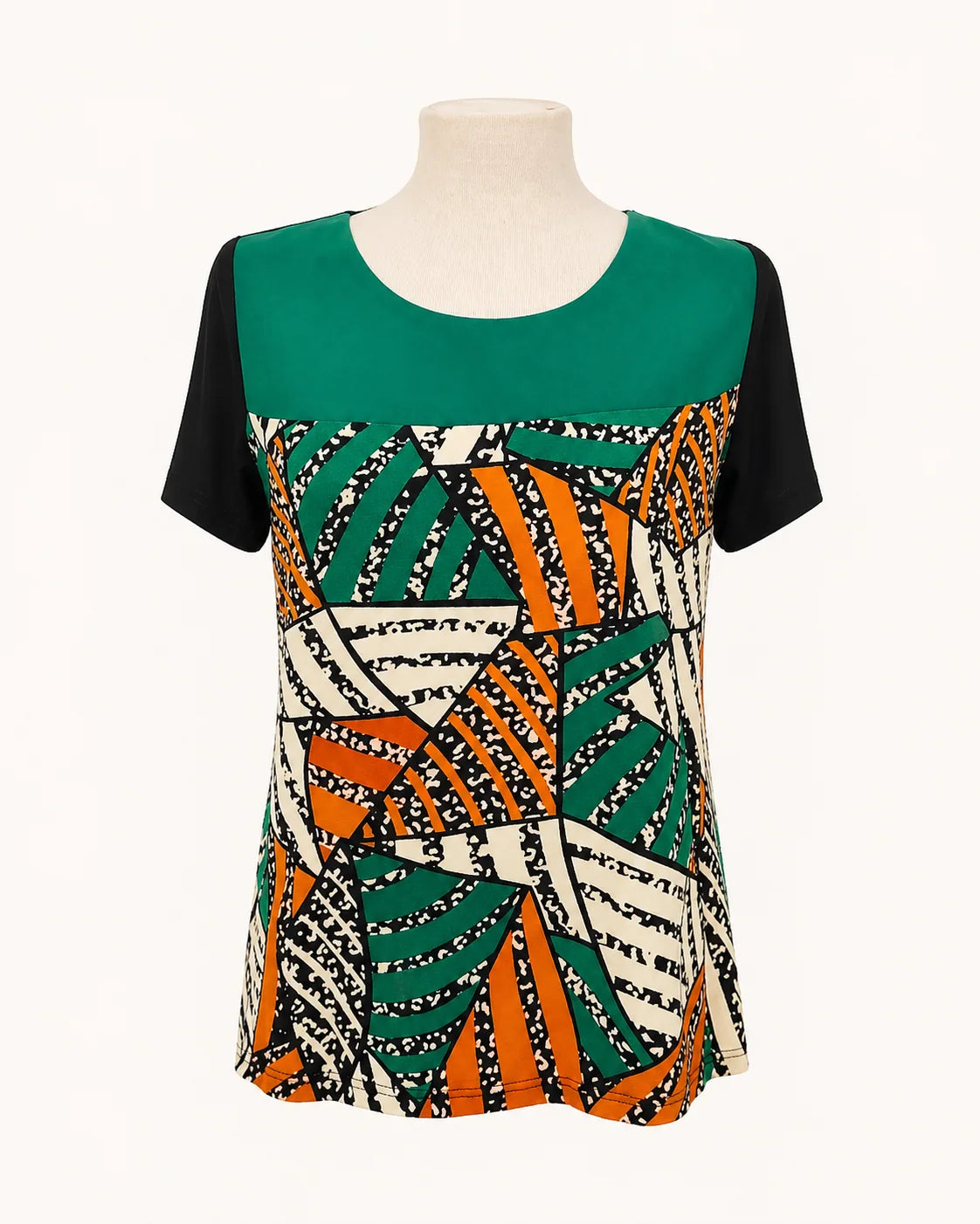 top Ela estampado para mujer, vista adicional