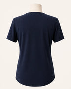 top Emma azul marino para mujer, vista adicional