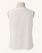 top Yaiza blanco para mujer, vista adicional