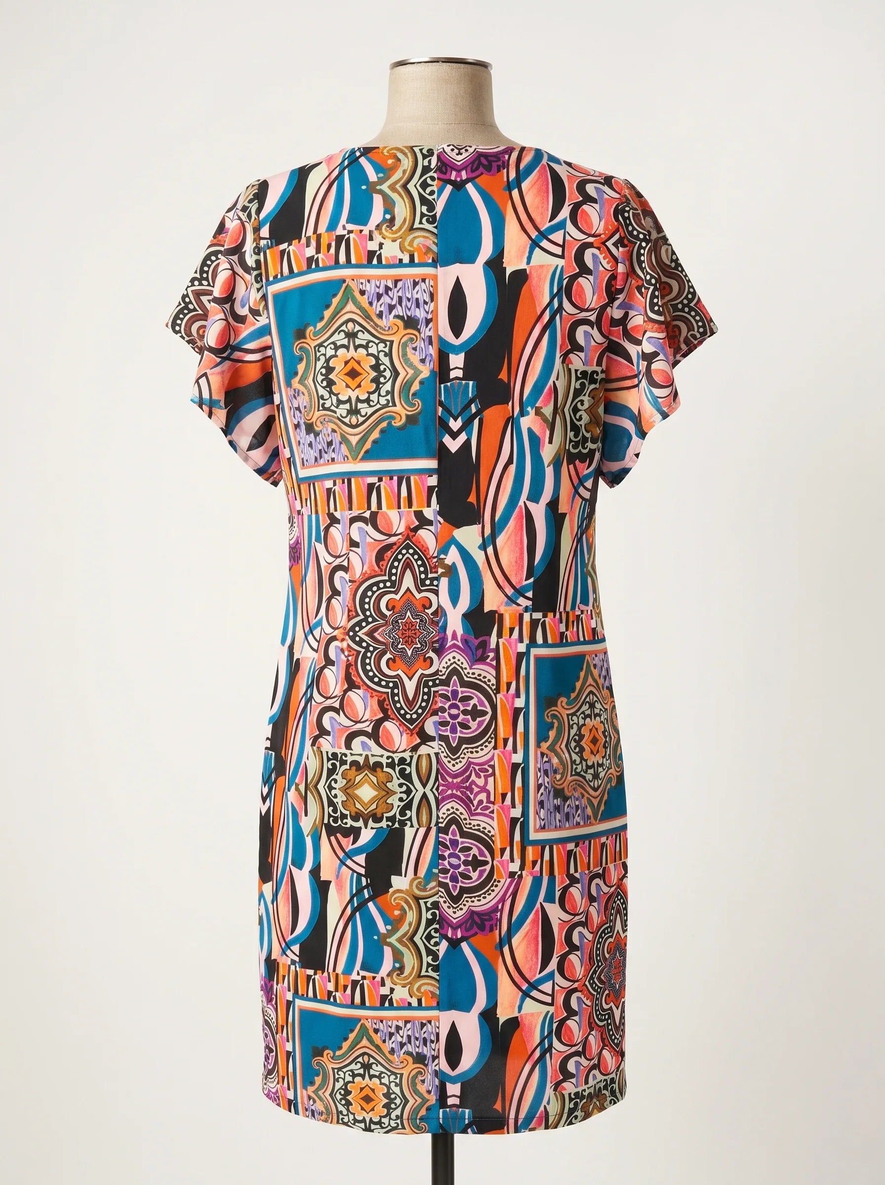 vestido Chloe estampado para mujer, vista adicional