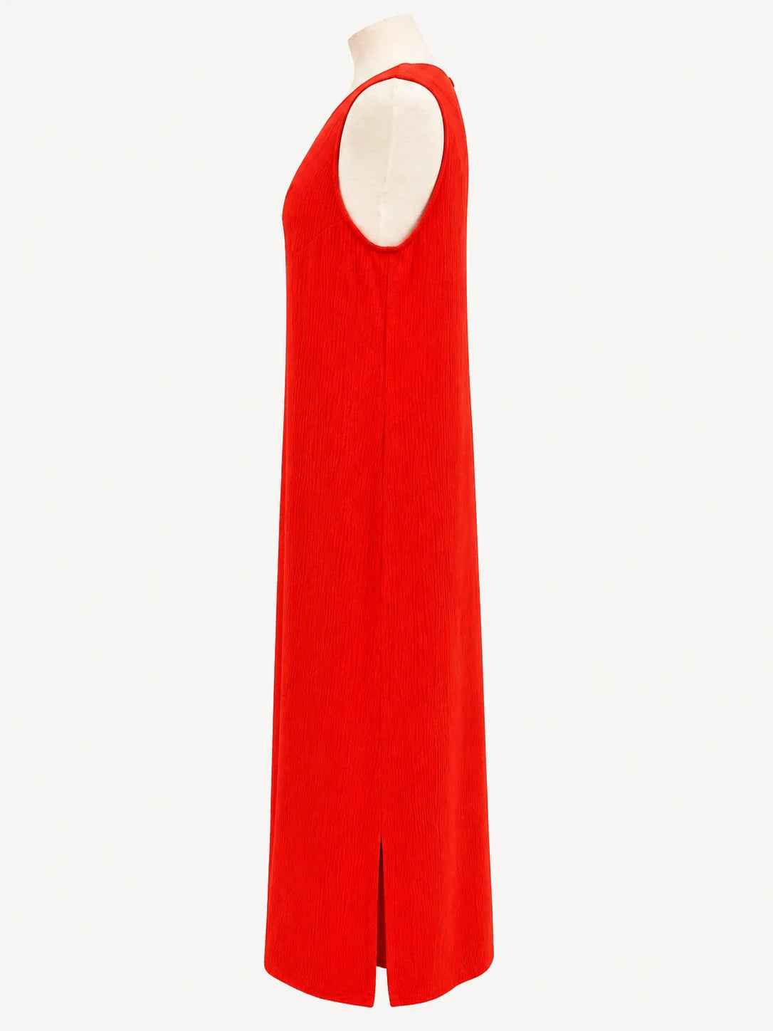 vestido midi Aitana rojo para mujer, vista adicional