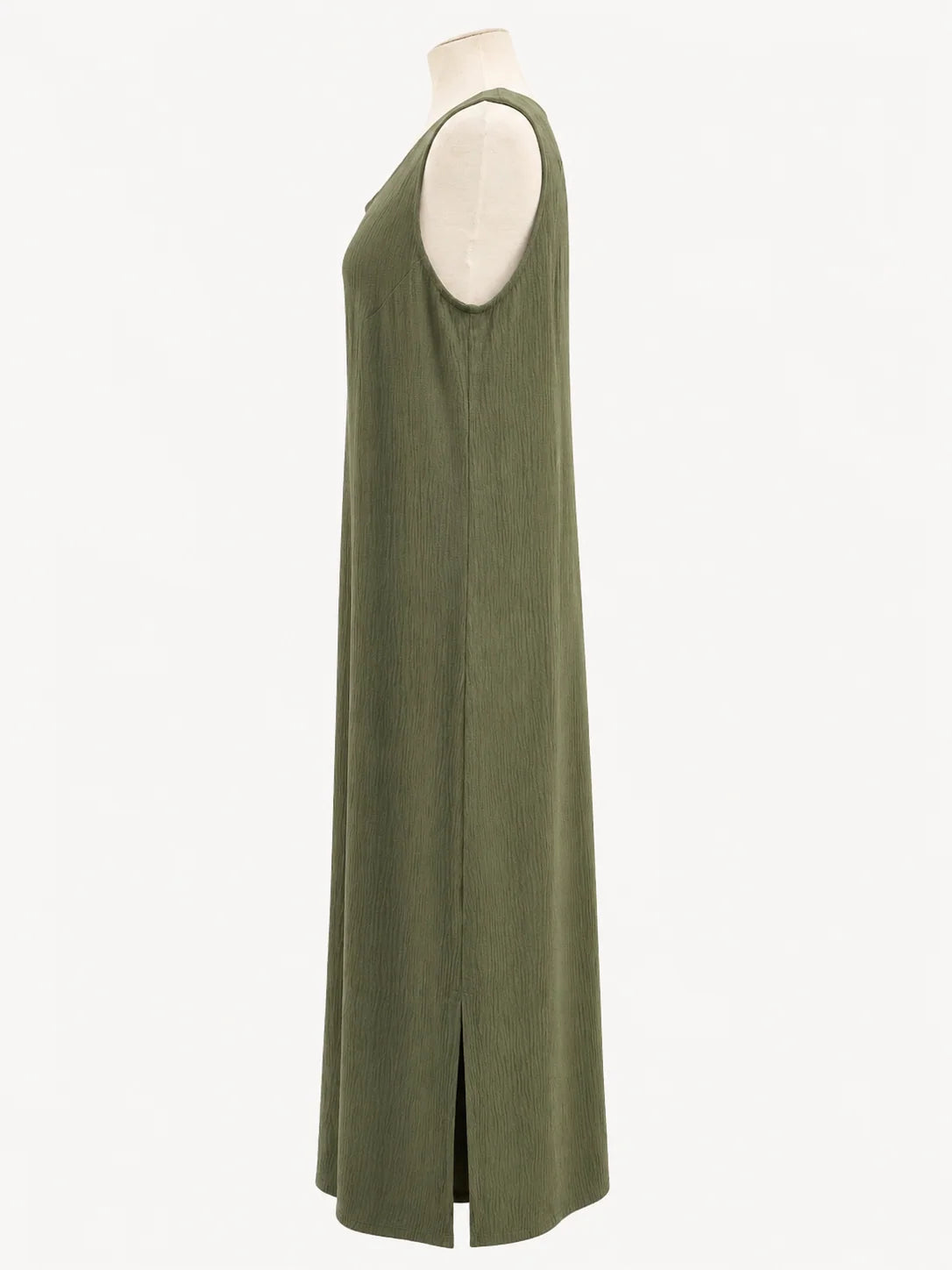 vestido midi Aitana verde para mujer, vista adicional