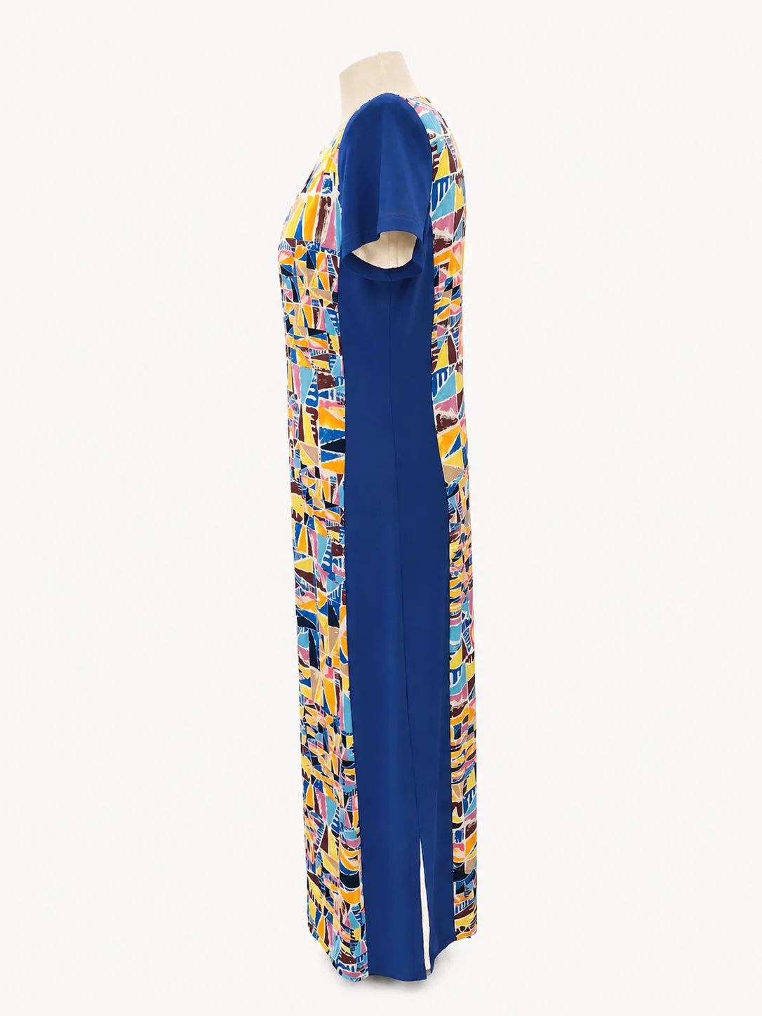 vestido Iris azul largo para mujer, vista adicional