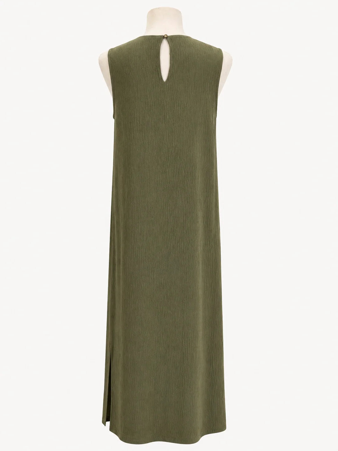 vestido midi Aitana verde para mujer, vista adicional