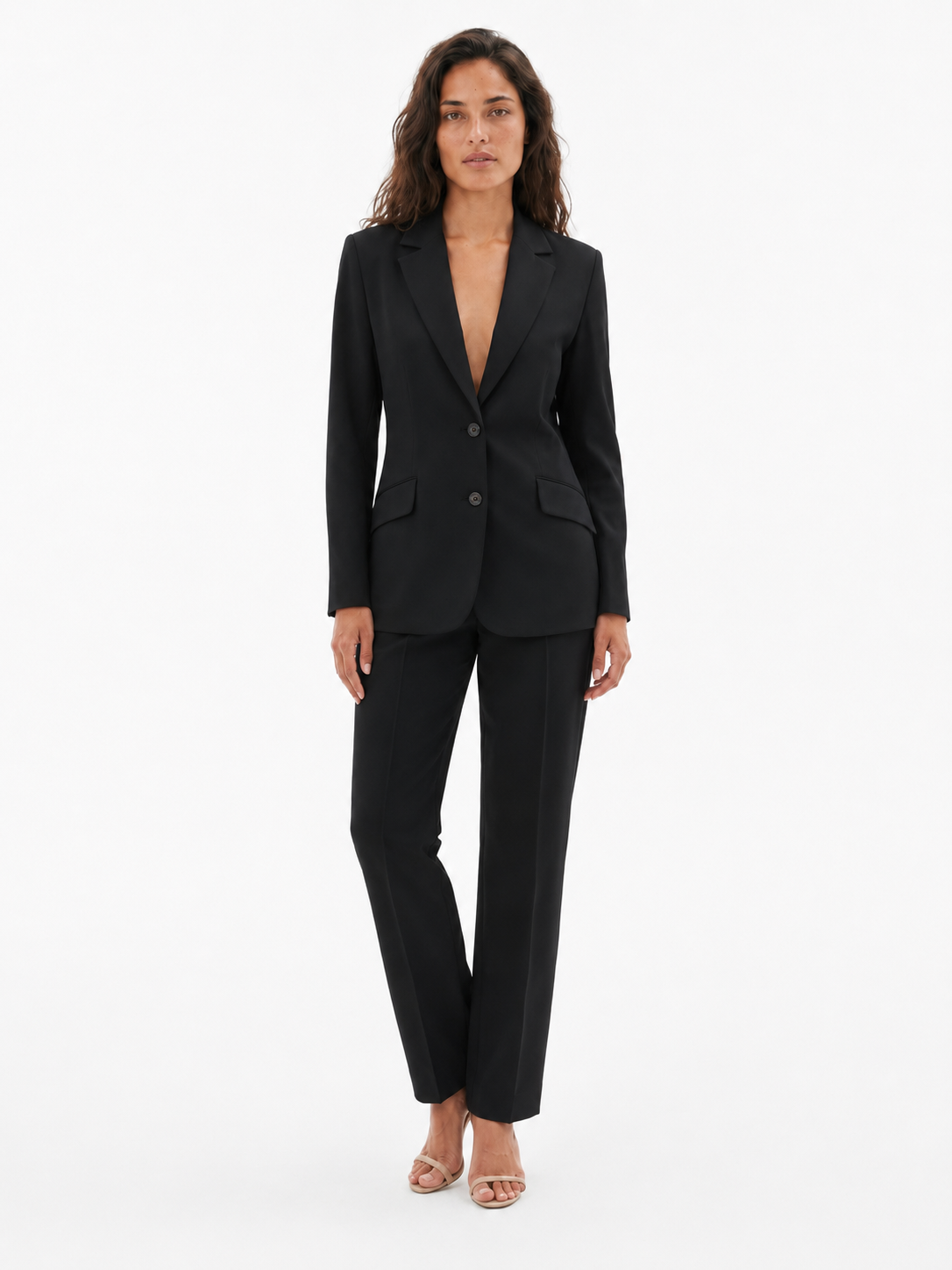 pantalón negro de mujer