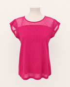 Top Nai fucsia