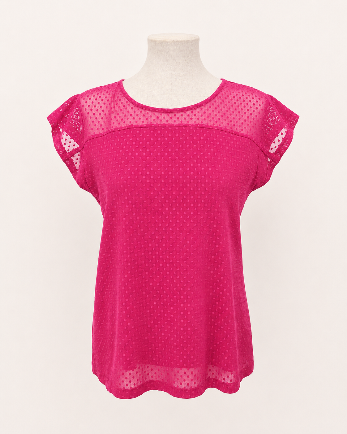 Top Nai fucsia