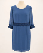 vestido Itziar azul de evento para mujer, vista adicional