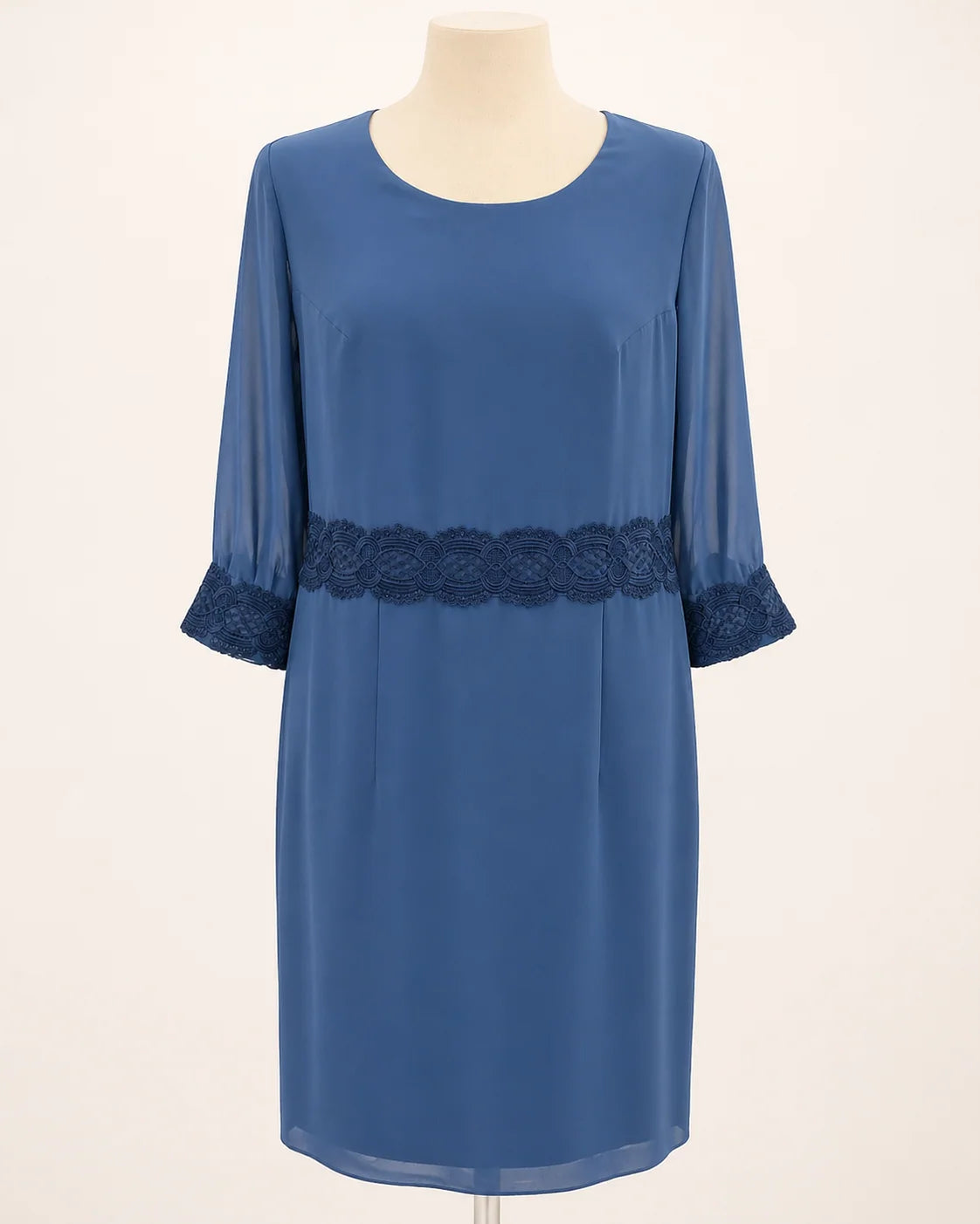 vestido Itziar azul de evento para mujer, vista adicional