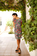 Vestido Fiorella fruncido