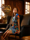Vestido cruzado anilla Bali